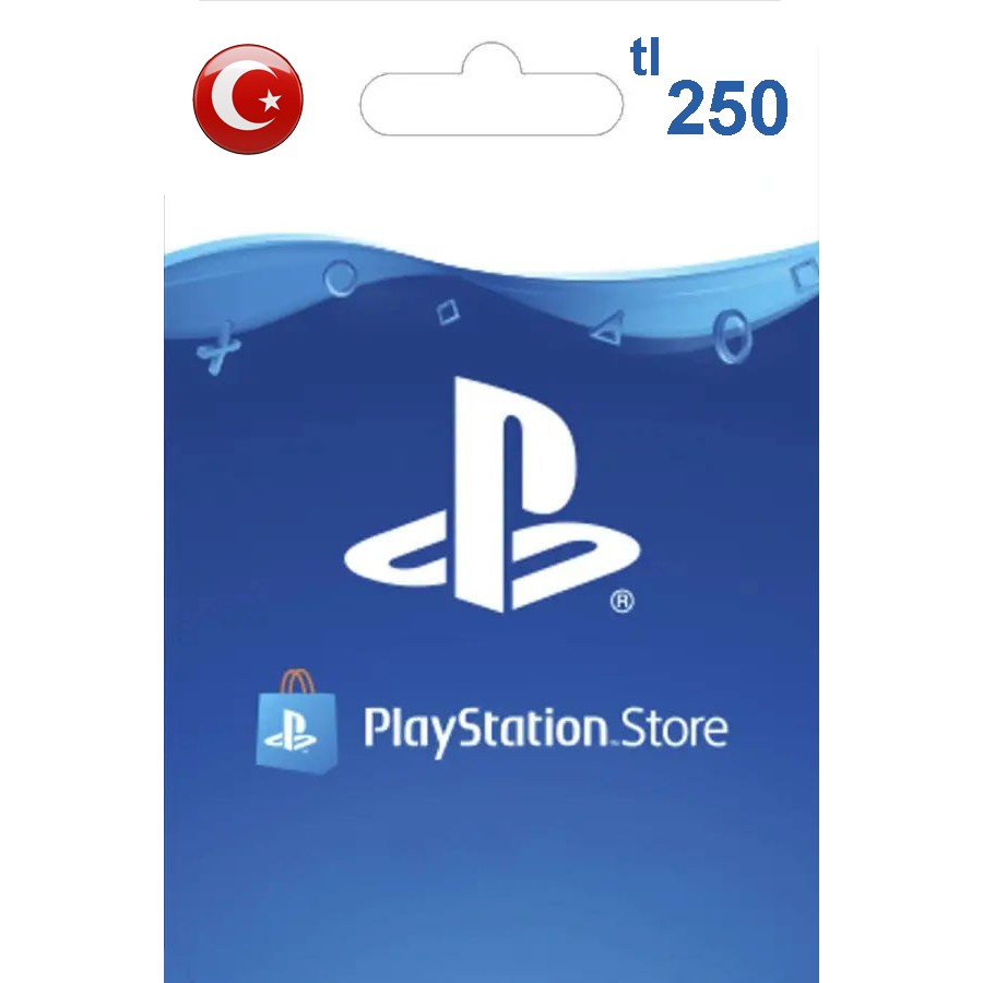 گیفت کارت پلی استیشن ترکیه 250 لیر