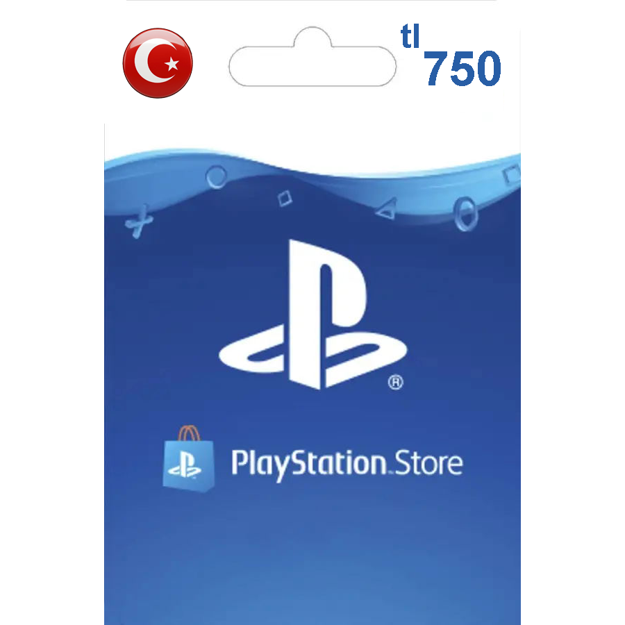 گیفت کارت پلی استیشن ترکیه 750 لیر